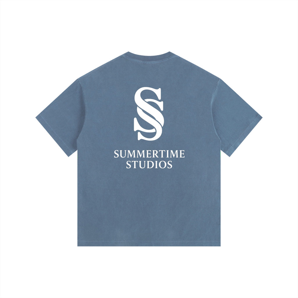 Vintage Washed Oversized Cotton T-Shirt