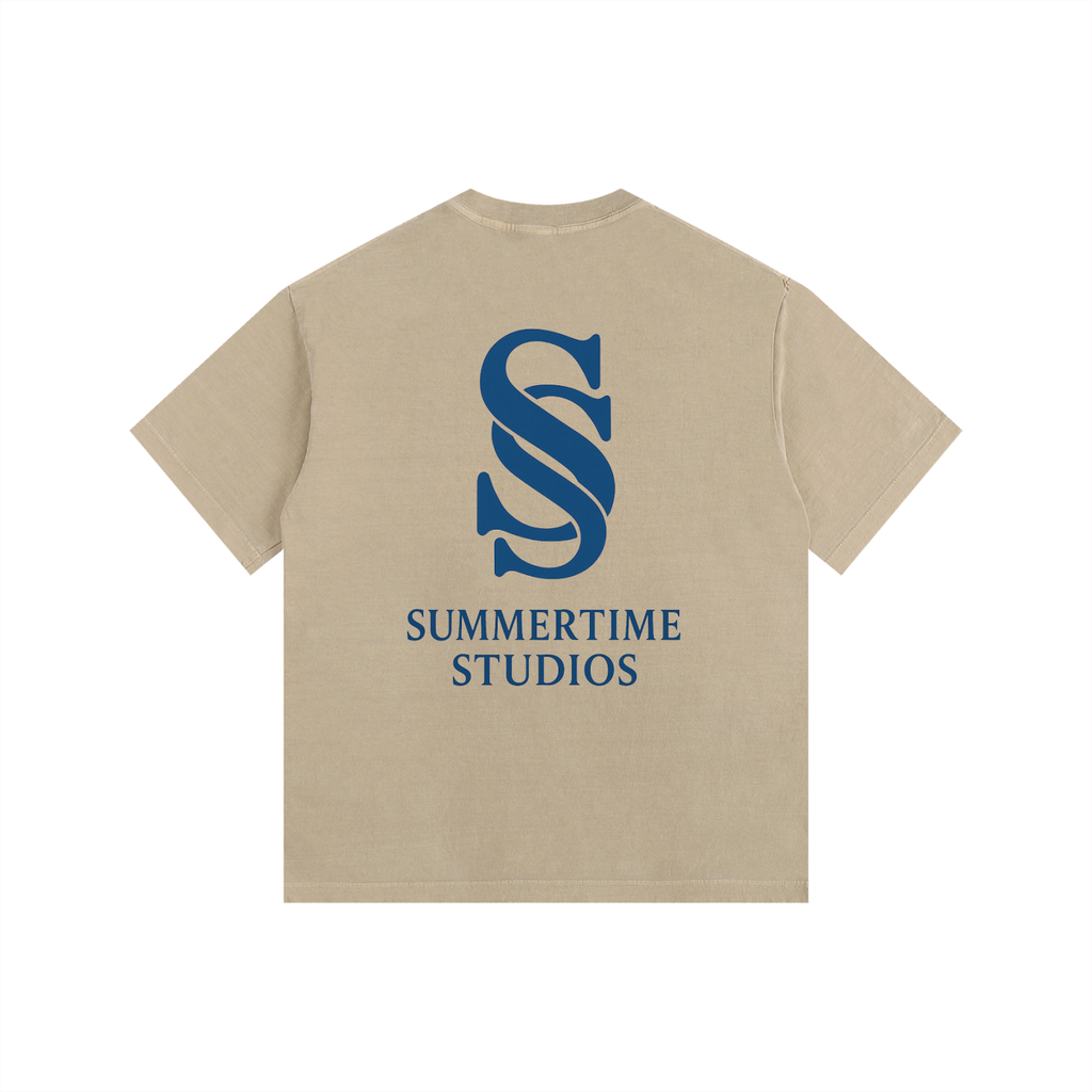 Vintage Washed Oversized Cotton T-Shirt