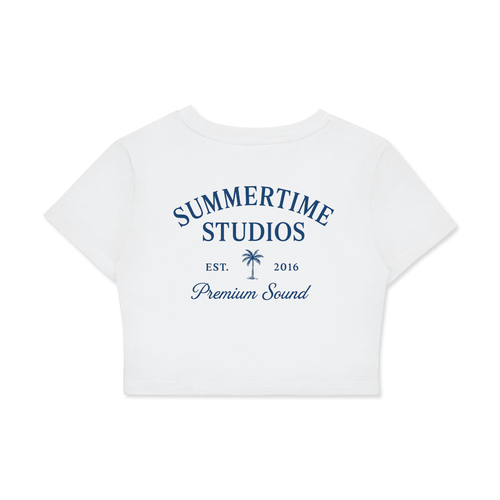 Baby Palm - Fitted Crop Tee