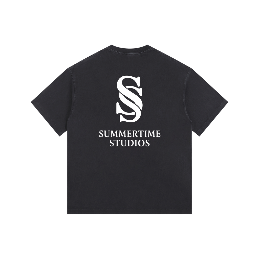 Vintage Washed Oversized Cotton T-Shirt