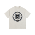 SS Wheel Tee - White