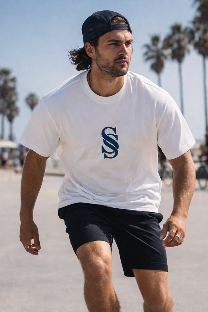 SS Workers Tee - White